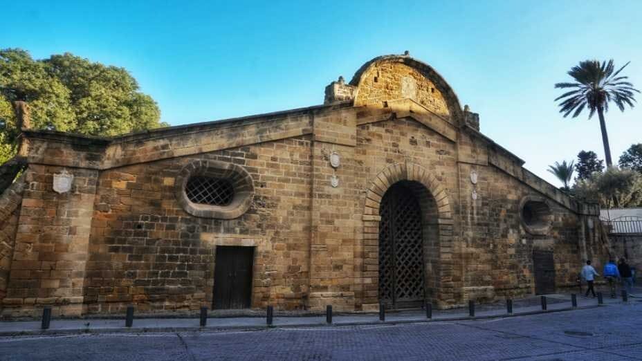 塞浦路斯尼高西亞的法馬古斯塔門 Nicosia's Famagusta Gate in Cyprus