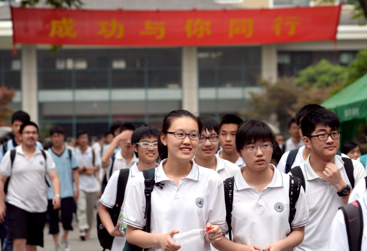 中國增長故事開始再有市場，主流行業被一一發掘後，教育事業仍然屬於相對上較少留意的一個增長行業。（亞新社）
