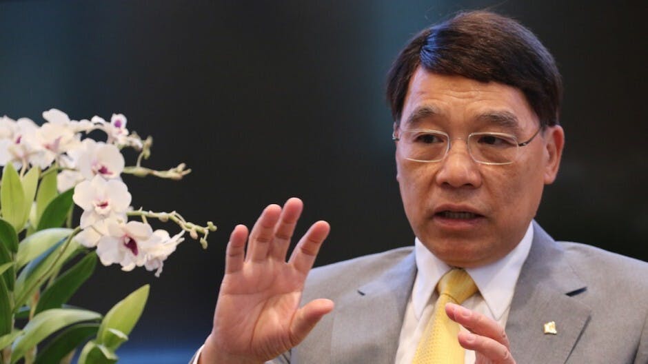 香港浸會大學校長陳新滋教授 （灼見名家圖片）