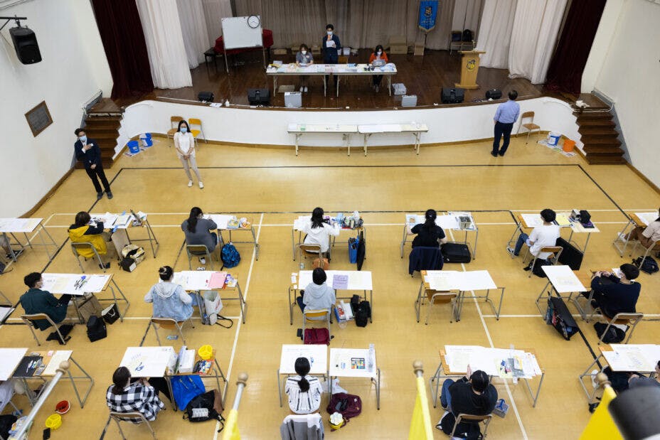 今年DSE將於4月22日開考，別忘記為考生打氣加油！（Shutterstock）
