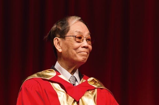作者曾當過娛樂記者，因而跟顧氏有一段緣。（香港中文大學圖片）