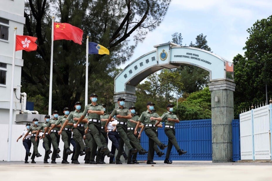 懲教署將繼續開辦更多獲資歷架構認可的課程，以持續提升懲教人員的能力及專業素質。（政府新聞處圖片）
