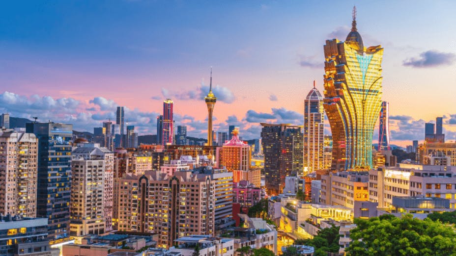 澳門的旅遊業在世界居領先地位。澳門訪客每年有2800萬人次。（Shutterstock）