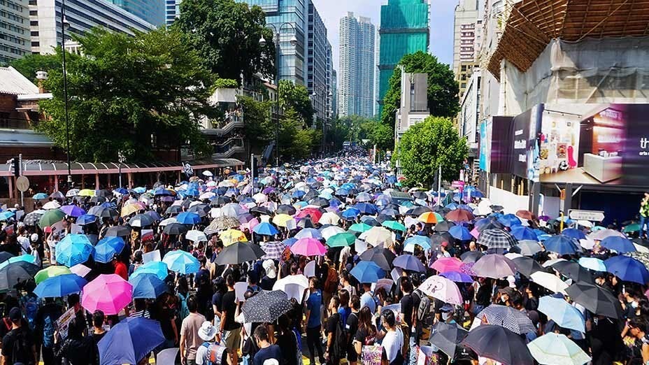 民陣遊行又被禁 泛民承接 逼爆九龍 Kowloon Flooded with Protesters as March Banned Again