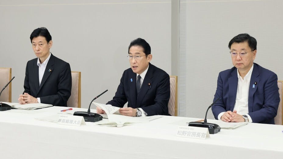 日本政府公布，將在24日（周四）開始向海洋排放處理後的核廢水。（日本首相官邸圖片）