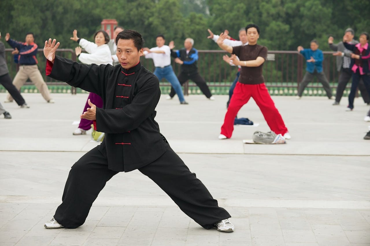 中華武術的各個流派，都有運氣、點穴、搏擊等習氣方法。（Shutterstock）