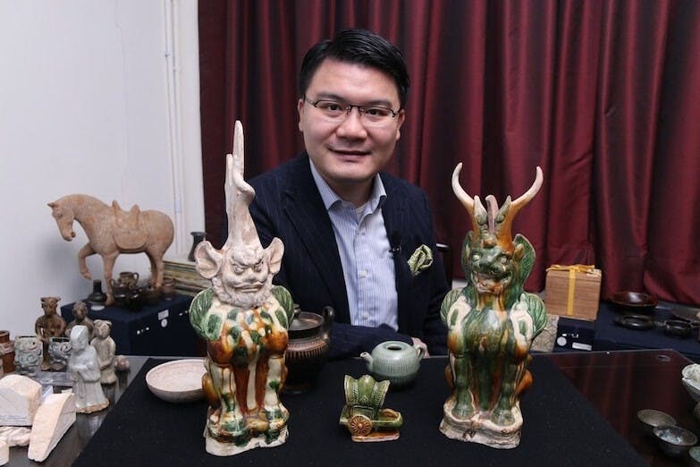 Francis會再接再厲，寫一部元代陶瓷藝術。然後是海上絲綢之路的文物。（灼見名家圖片）