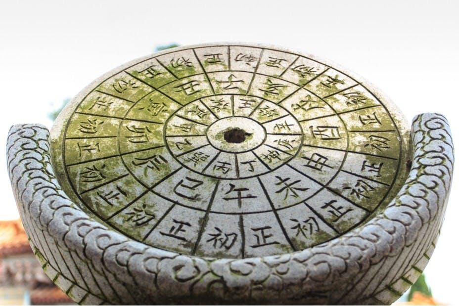 中國古代教育沒有科學的空間？圖示日晷，中國古代時鐘。（Shutterstock）