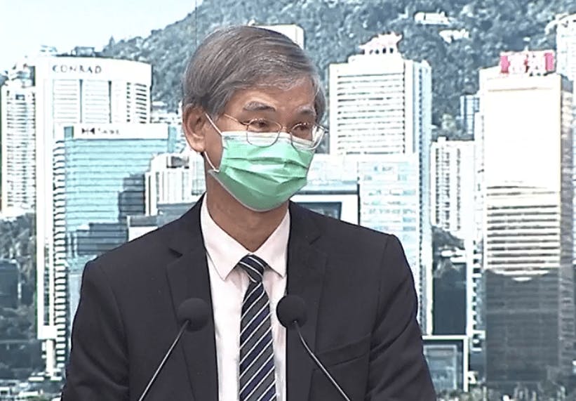 羅致光稱，倘病人或其家人有其他福利需要，醫務社工會按個案具體情況，提供所需援助。（NowTV新聞截圖）