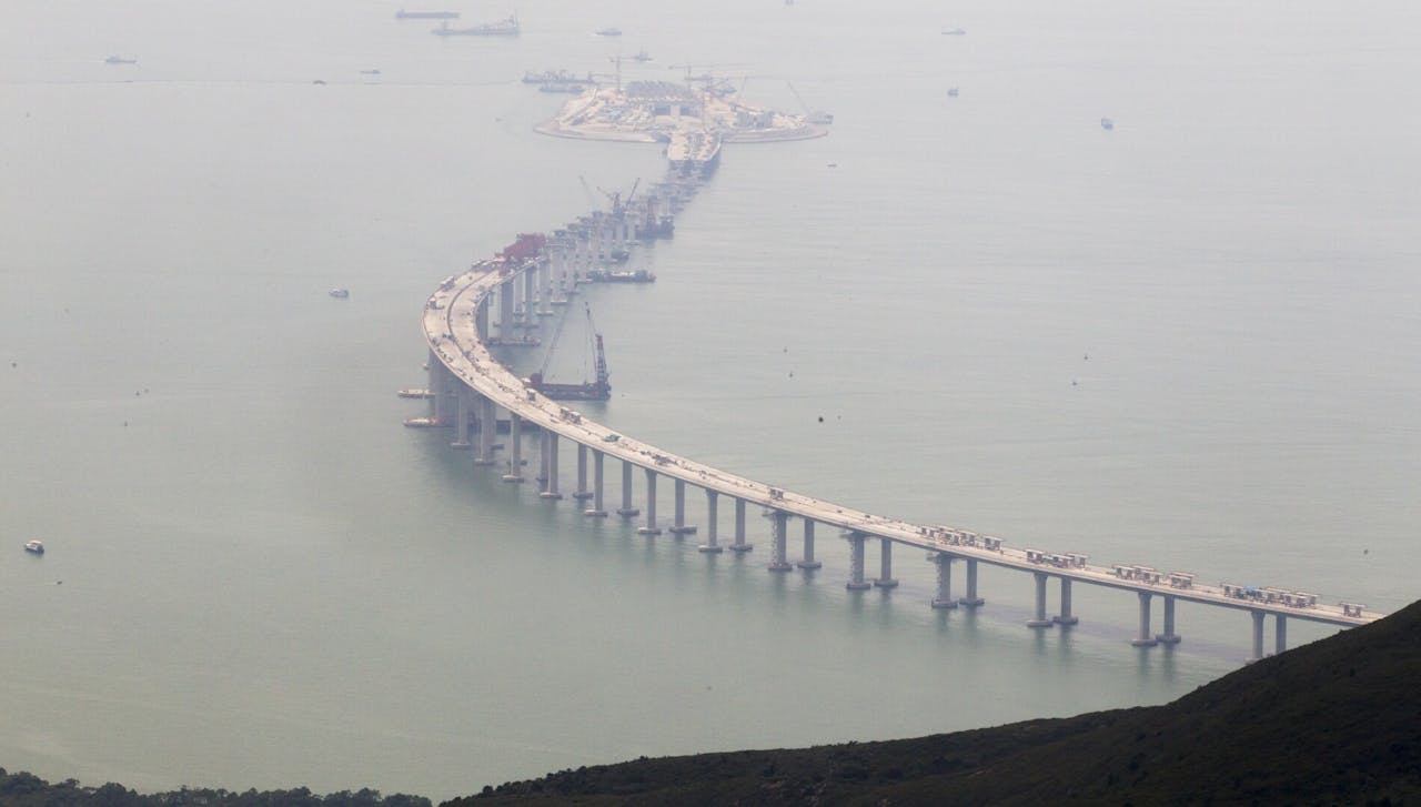 港珠澳大橋（亞新社）
