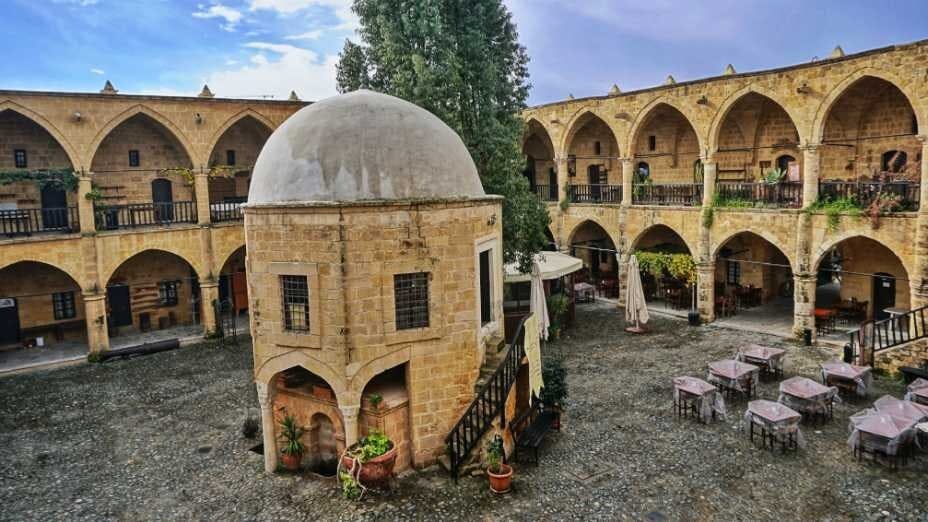 北塞浦路斯北尼科西亞的大商隊旅館 Buyuk Han of North Nicosia, North Cyprus