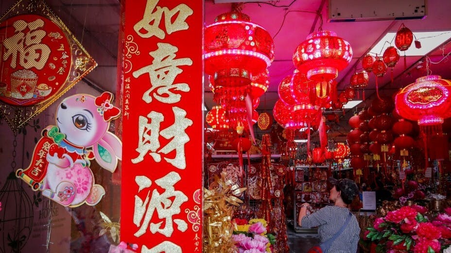 春節特別觸動中國人的心。（亞新社）