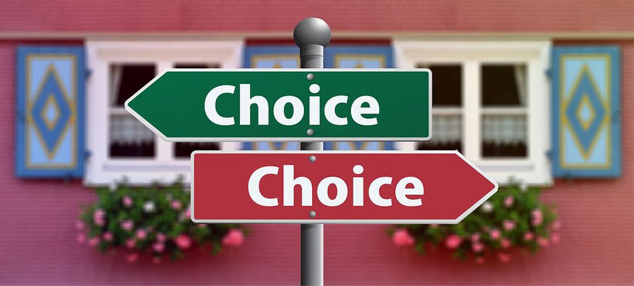 人生裏的選擇教我們更有智慧。（Pixabay）
