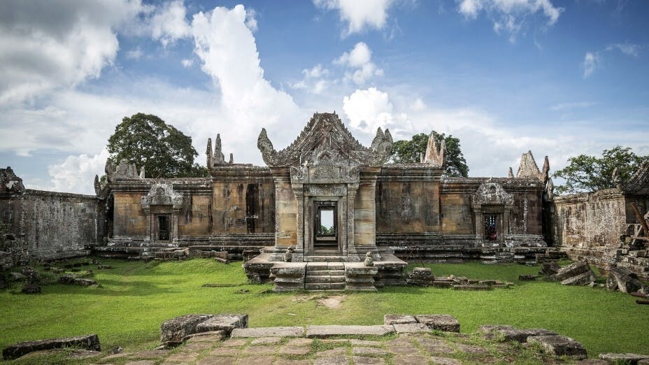 2008年，聯合國教科文組織宣布柏威夏寺為世界文化遺產，理由是柏威夏寺佔據極佳地勢、融自然景觀、建築藝術和宗教功能為一體。（Shutterstock）