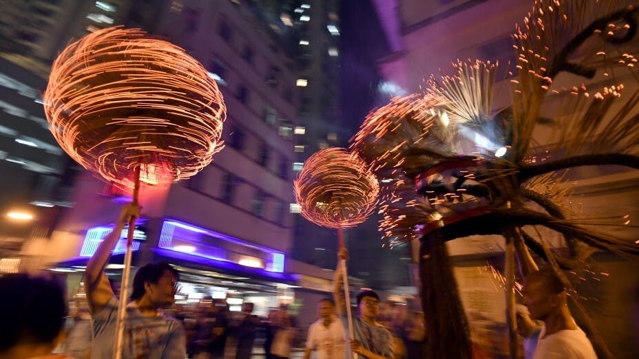今年舞火龍再現。（Shutterstock）