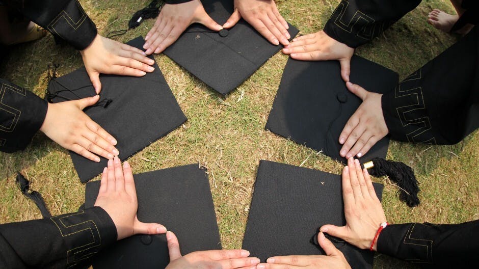 孩子小學、中學的畢業歷程