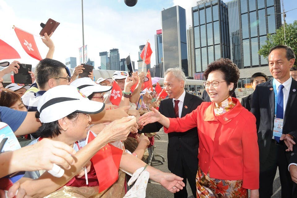 袁彌昌認為，「二次回歸」只有空洞乏力的「人心回歸」，沒有多少實質性價值和指導意義。（政府新聞處）
