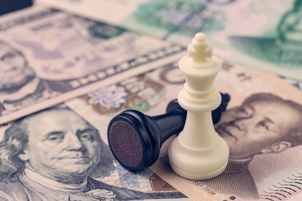 美國對中國的攻勢，我認為會集中在三大範疇：貿易戰、科技制裁（中興）、金融市場。（Shutterstock）