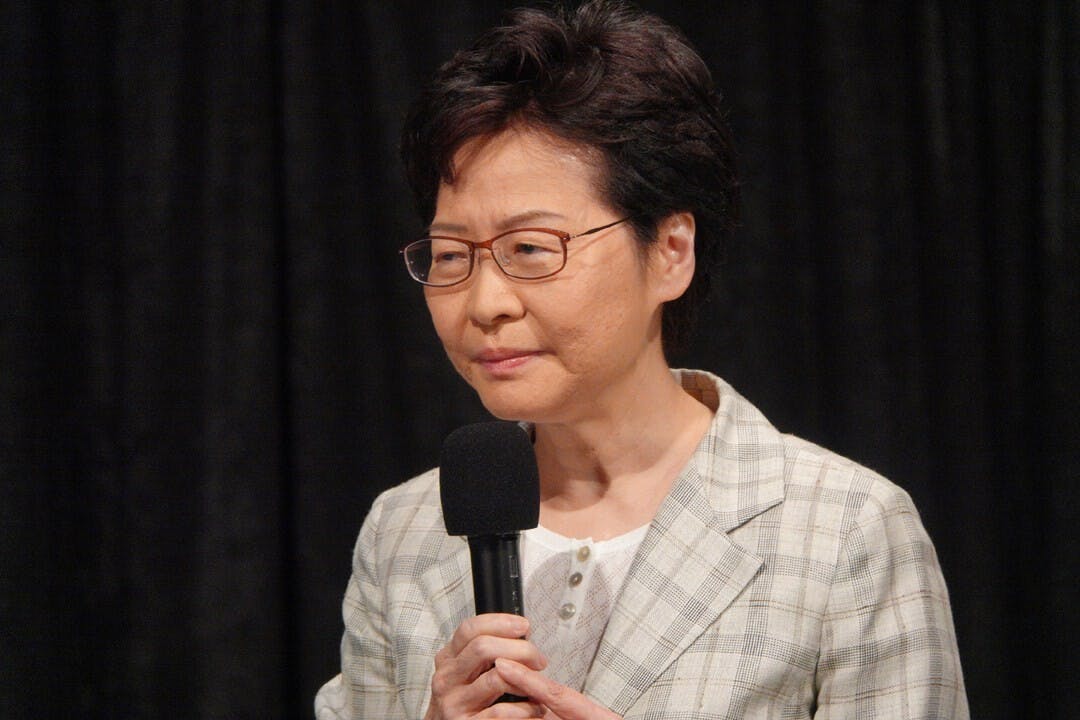 支持這場抗爭運動及對政府不滿的講者，其發言有理有據，值得幾乎是一手製造這場風波的林鄭深切反省。（亞新社）