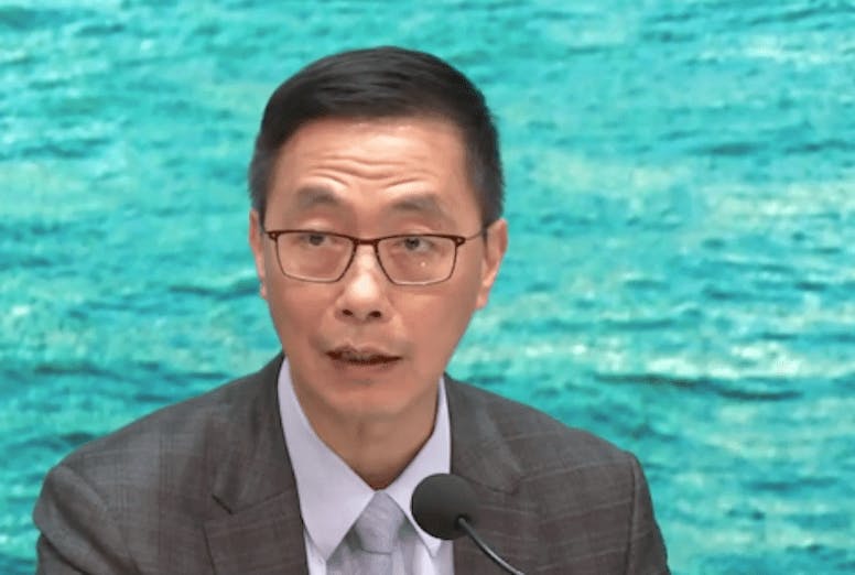 楊潤雄表示，試場會做足防疫措施，包括加強場內清潔，考生進場會度體溫，考生距離會加大，以減感染風險。（有線電視新聞截圖）
