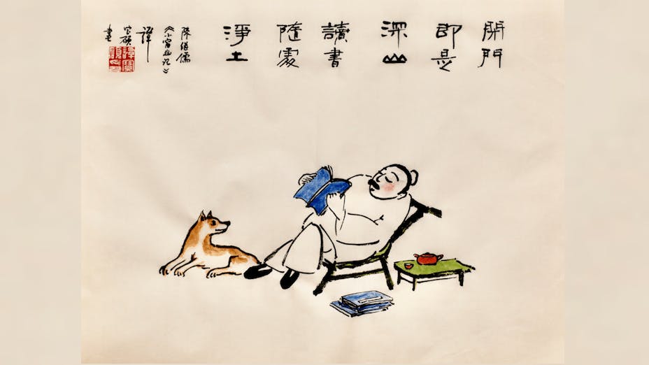 明代陳繼儒說：「閉門即是深山，讀書隨處淨土。」 誰都想有一處清淨的地方、都想有一處無煩惱無污染的世界。