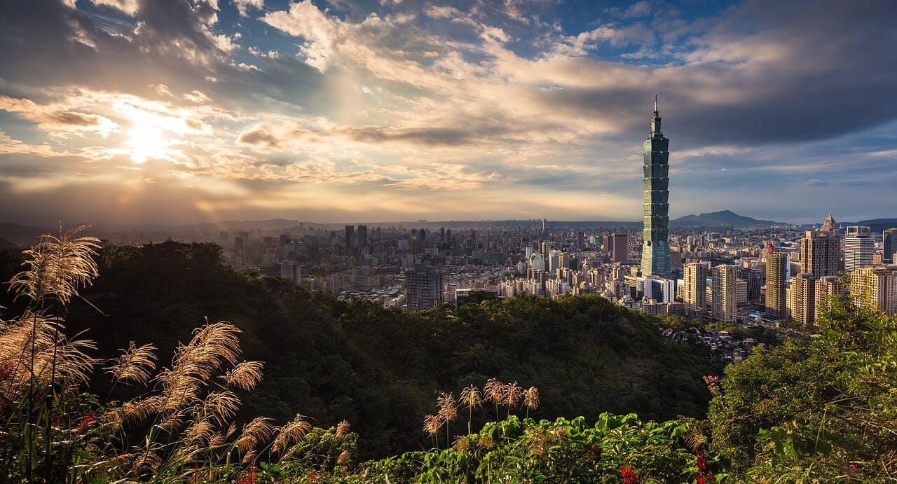 台北的天空原來就是緣份的天空！（Pixabay）