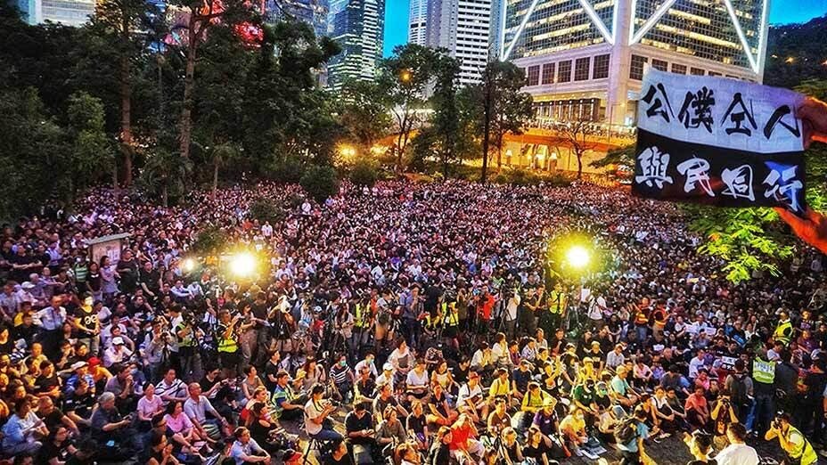 公務員站出來 四萬人迫爆中環 40,000 Flooded Central in Civil Service Rally