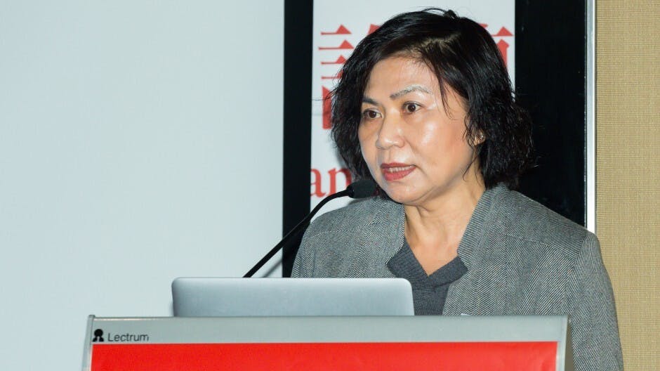 香港貨櫃碼頭商會主席鍾惠賢（灼見名家）