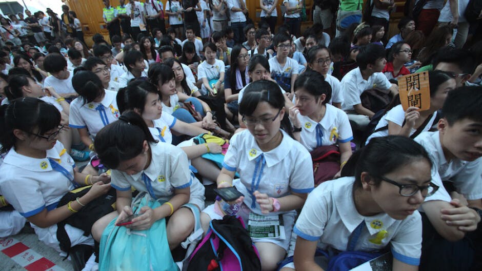 學生參與罷課的體會