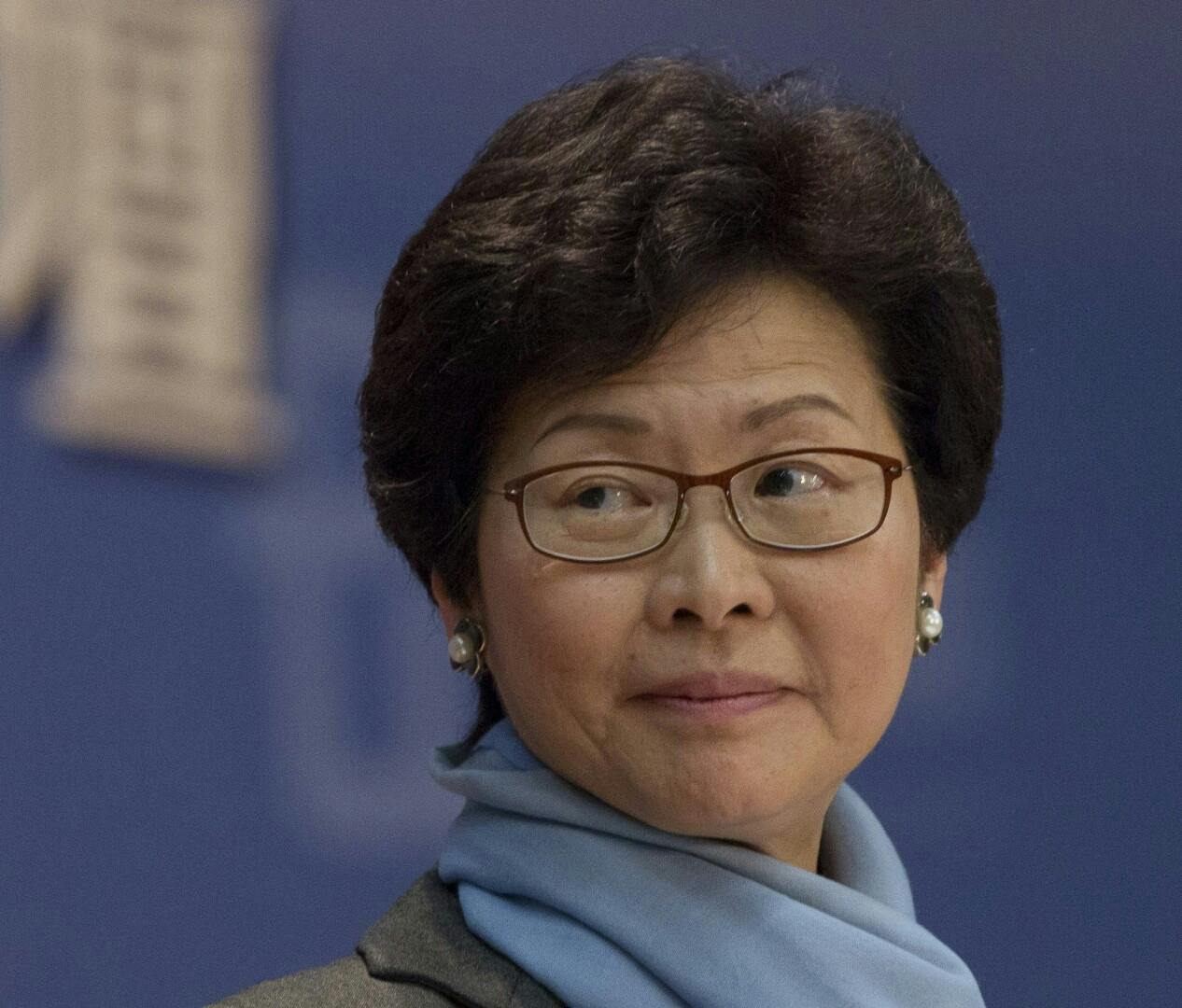 侯任行政長官林鄭月娥（亞新社）