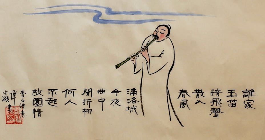 準確的吹奏，洞簫會發出飽滿的聲音，然後以良好的心態吹奏，氣出協調，平和飽滿，必然體現出溫潤之情。