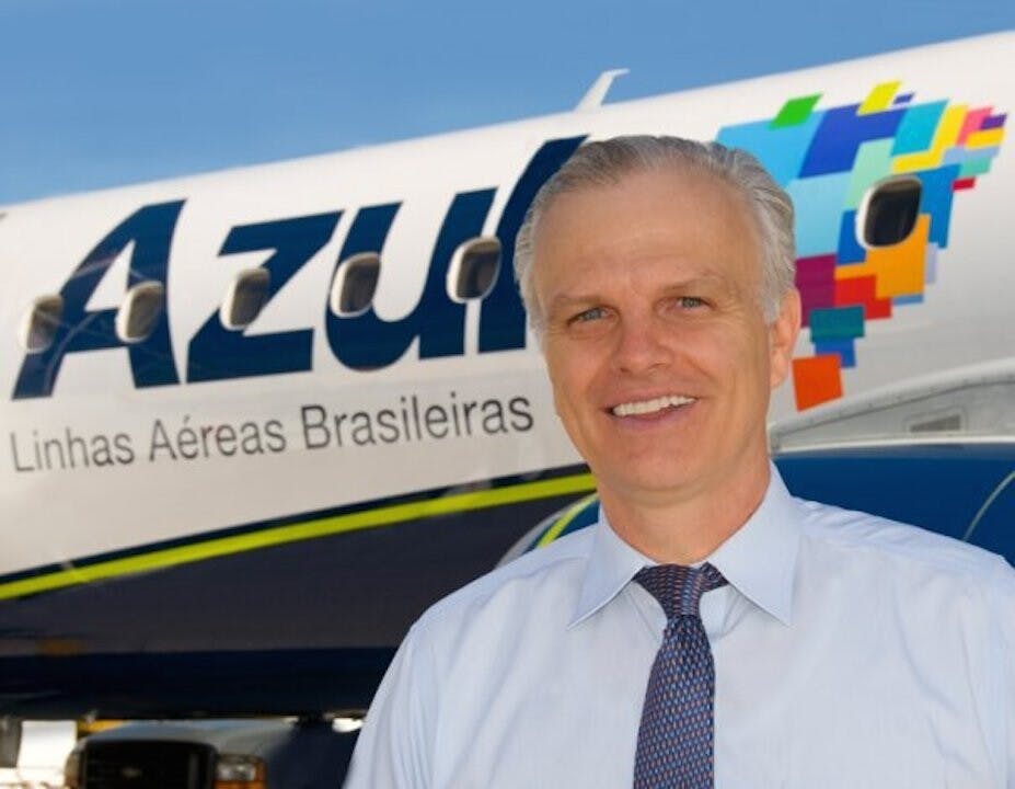 2008年，Neeleman創辦了Azul，經過了10年的努力後，它成為了巴西第三大的國內航班，以及第二大的國際航班的提供者。（David Neeleman Facebook Page）