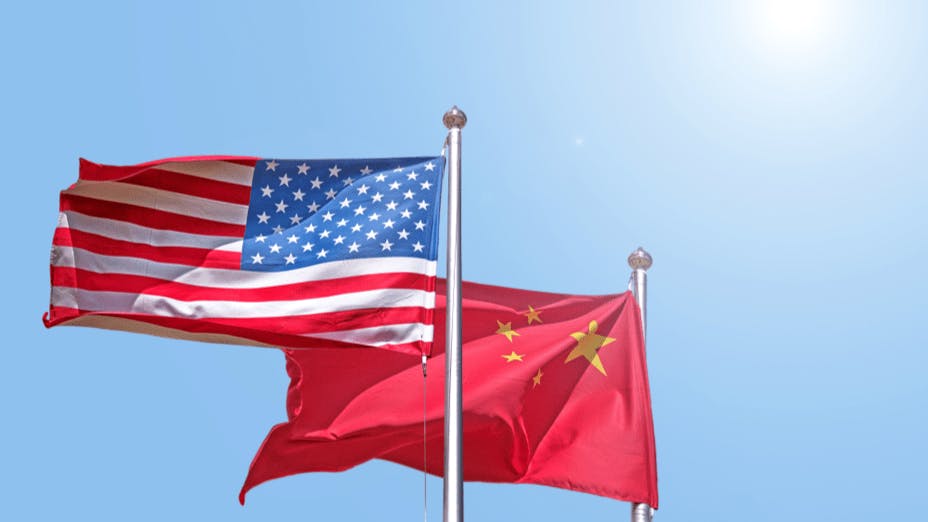 面對美國力保霸權地位，中國只能被動成為美國的競爭對手？（Shutterstock）
