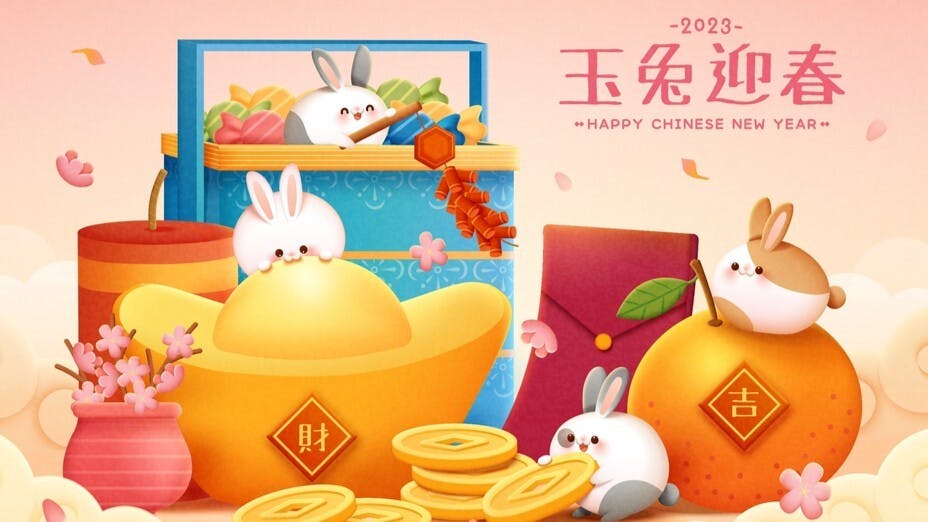 無論兔子雌或雄，在兔年都是吉物。（Shutterstock）