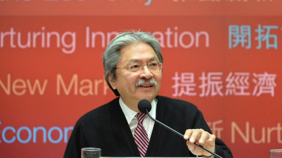 財政司司長曾俊華（圖片：曾俊華網誌）