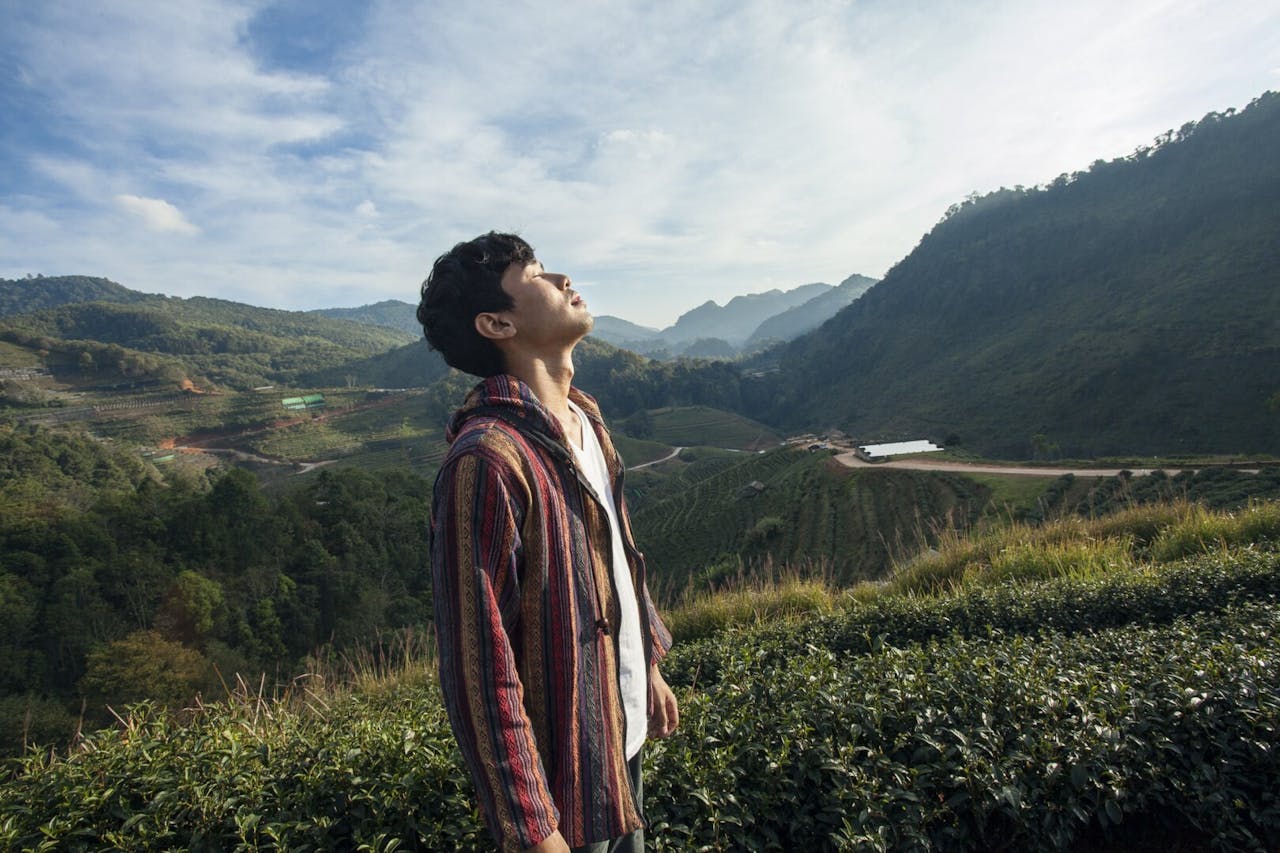 呼吸是物質科學，是一種自我鍛鍊，（Shutterstock）