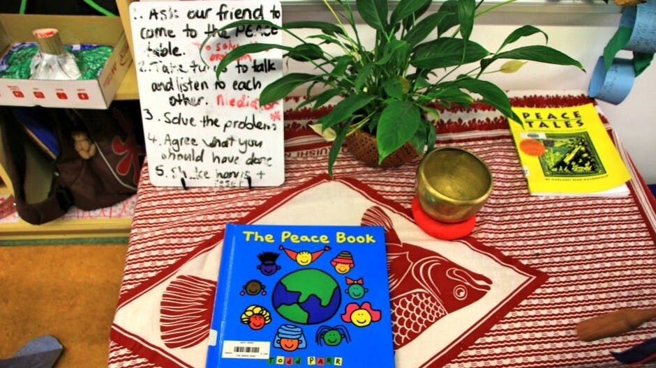 Math Talk 和 Peace Table
