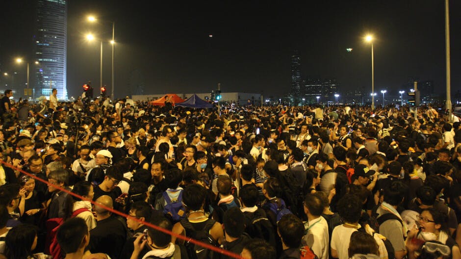 佔中，一場不對稱的戰爭