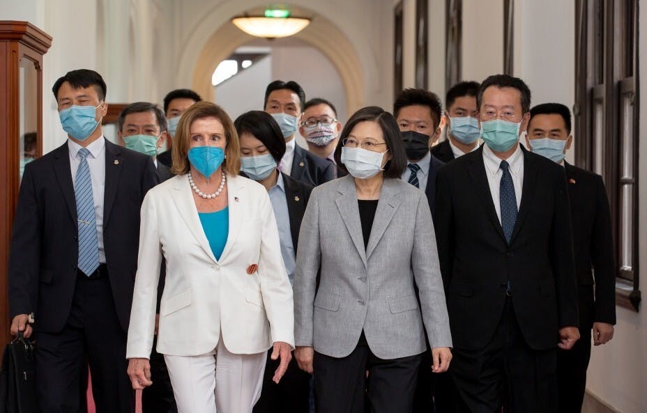 對美國而言，此舉除加劇美中矛盾外，亦使銳意在美國與中國大陸之間取得微妙平衡的亞太盟友處於尷尬。（亞新社）
