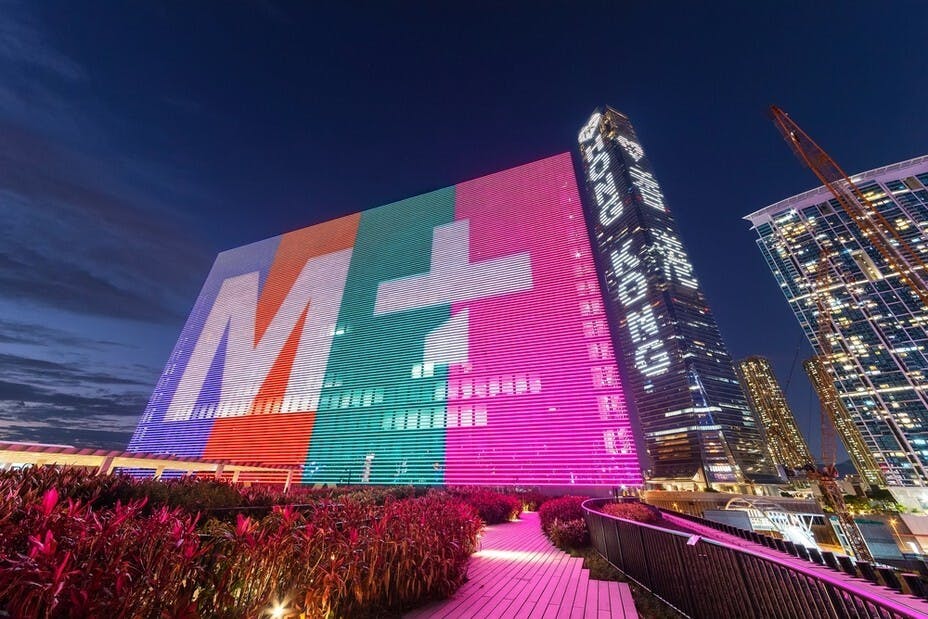 M+博物館的影響力媲美倫敦泰特現代藝術館。（Shutterstock）