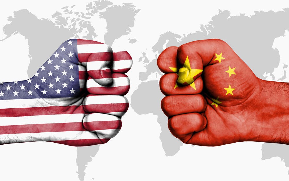 中國必須認識到這絕非單純的貿易戰、科技戰或投資戰，而是一場中美兩強在21世紀的霸權博弈之戰。（Shutterstock）