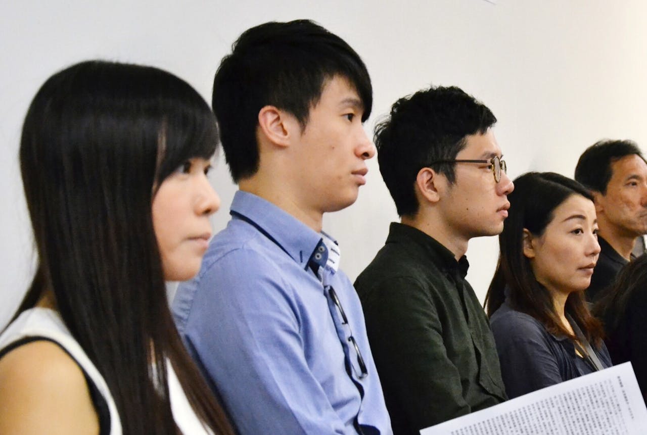 在香港宣誓儀式違法者，竟有超過20年的追溯期，豈不太荒唐？（亞新社）