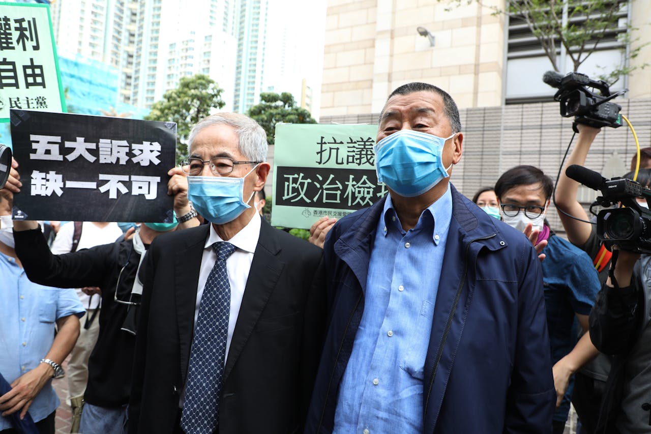 香港的反對派正是因為對美國的實力過度高估，才在自己的政治定位上作出了嚴重的錯失。（亞新社）