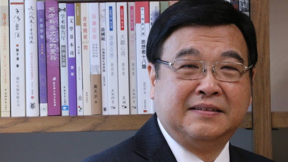 香港公開大學黃玉山校長（灼見名家圖片）