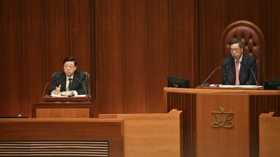 《施政報告》的中心思想在於改革求變。（政府新聞處）
