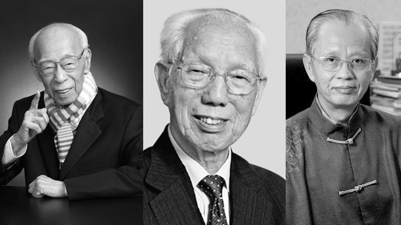 饒公、田老、霍教授，三位長者逝矣，但願其文化遺產，繼續有所傳承，並影響後世。（網絡圖片）