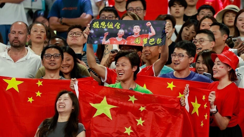 作為一個有素質的國民，應該默默支持運動員為體育競技付出的汗水，不要一窩蜂去追星。（中國奧委會微博）