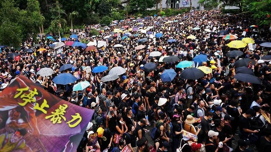 警察禁上環遊行 - 何君堯請求後第二次  Police Bans Sheung Wan March - Second After Junius Ho's Call