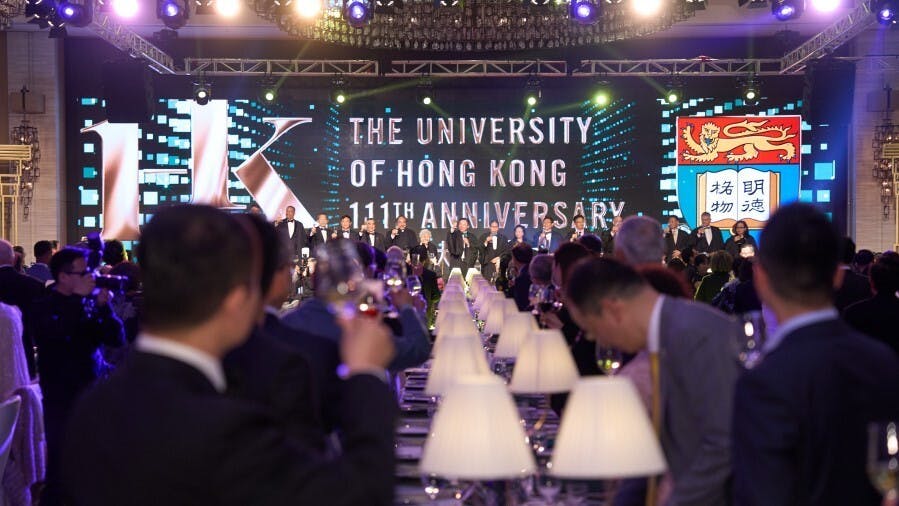 香港大學致力於下一個111年，不斷進步、有所成就。