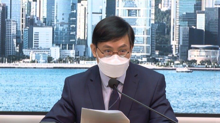 歐家榮表示，短期內確診宗數會再上升。（政府新聞網圖片）